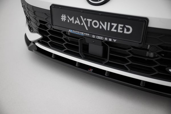 Volkswagen Golf GTI / GTE / R-line Mk8 (facelift) - Lâmina frontal V.2 | VW-GO-8F-GTI-FD2G | Produto Maxton Design distribuído por Unicartuning. Volkswagen Golf GTI / GTE / R-line Mk8 (facelift) - Lâmina frontal V.2 | VW-GO-8F-GTI-FD2G | Produto Maxton Design distribuído por Unicartuning.