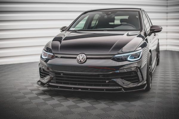 Volkswagen Golf R Mk8 - Lâmina frontal V.2 | VW-GO-8-R-FD2G | Produto Maxton Design distribuído por Unicartuning. Volkswagen Golf R Mk8 - Lâmina frontal V.2 | VW-GO-8-R-FD2G | Produto Maxton Design distribuído por Unicartuning.