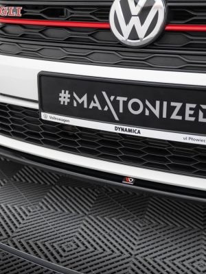 Volkswagen Jetta Gli Mk7 - Lâmina frontal V.2 | VW-JE-7-GLI-FD2G | Produto Maxton Design distribuído por Unicartuning.