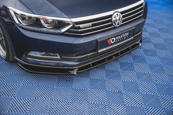Volkswagen Passat B8 (facelift) - Lâmina frontal V.2 | VW-PA-B8-FD2G | Produto Maxton Design distribuído por Unicartuning.