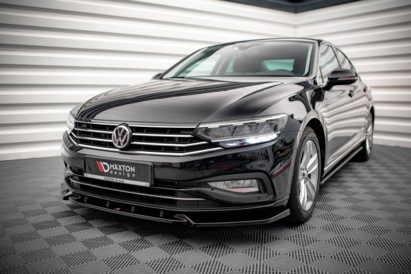 Volkswagen Passat R-line B8 (facelift) - Lâmina frontal V.2 | VW-PA-B8F-FD2G | Produto Maxton Design distribuído por Unicartuning. Volkswagen Passat R-line B8 (facelift) - Lâmina frontal V.2 | VW-PA-B8F-FD2G | Produto Maxton Design distribuído por Unicartuning.