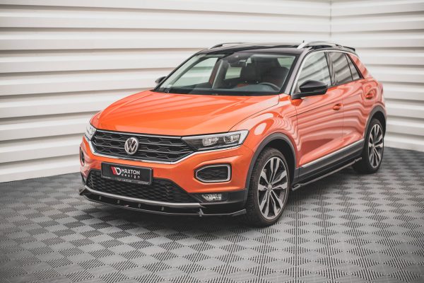Volkswagen T-Roc R Mk1 - Lâmina frontal V.2 | VW-T-ROC-1-FD2G | Produto Maxton Design distribuído por Unicartuning. Volkswagen T-Roc R Mk1 - Lâmina frontal V.2 | VW-T-ROC-1-FD2G | Produto Maxton Design distribuído por Unicartuning.