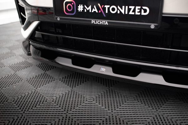 Volkswagen T-Roc R / R-line Mk1 (facelift) - Lâmina frontal V.2 | VW-T-ROC-1-R-FD2G | Produto Maxton Design distribuído por Unicartuning. Volkswagen T-Roc R / R-line Mk1 (facelift) - Lâmina frontal V.2 | VW-T-ROC-1-R-FD2G | Produto Maxton Design distribuído por Unicartuning.
