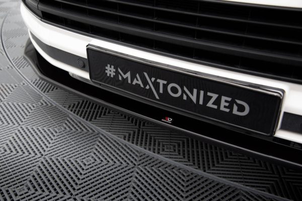 Volkswagen T6 (facelift) - Lâmina frontal V.2 | VW-T6-FD2G | Produto Maxton Design distribuído por Unicartuning.