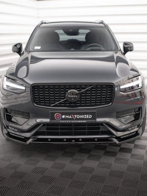 Volvo XC90 R-design Mk2 (facelift) - Lâmina frontal V.2 | VO-XC90-2F-RDESIGN-FD2G | Produto Maxton Design distribuído por Unicartuning. Volvo XC90 R-design Mk2 (facelift) - Lâmina frontal V.2 | VO-XC90-2F-RDESIGN-FD2G | Produto Maxton Design distribuído por Unicartuning.