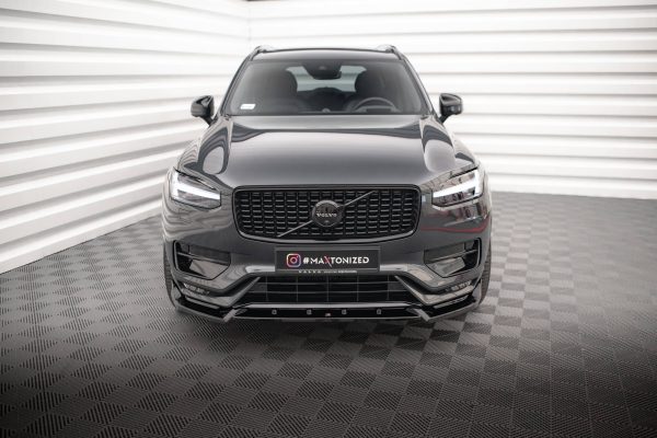 Volvo XC90 R-design Mk2 (facelift) - Lâmina frontal V.2 | VO-XC90-2F-RDESIGN-FD2G | Produto Maxton Design distribuído por Unicartuning. Volvo XC90 R-design Mk2 (facelift) - Lâmina frontal V.2 | VO-XC90-2F-RDESIGN-FD2G | Produto Maxton Design distribuído por Unicartuning.