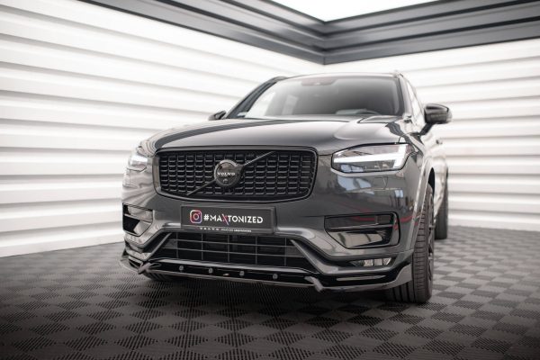 Volvo XC90 R-design Mk2 (facelift) - Lâmina frontal V.2 | VO-XC90-2F-RDESIGN-FD2G | Produto Maxton Design distribuído por Unicartuning. Volvo XC90 R-design Mk2 (facelift) - Lâmina frontal V.2 | VO-XC90-2F-RDESIGN-FD2G | Produto Maxton Design distribuído por Unicartuning.