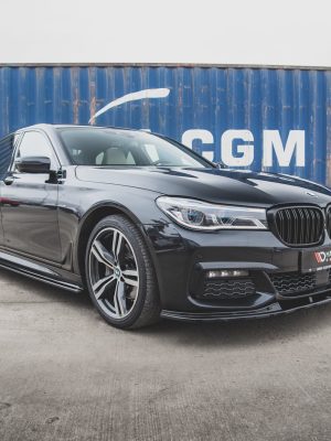 BMW 7 Pack M G11 /g12 - Lâmina frontal V.2 | BM-7-11-MPACK-FD2G | Produto Maxton Design distribuído por Unicartuning.
