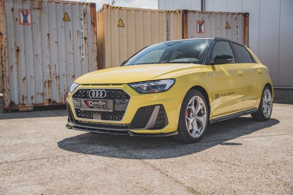 Audi A1 S-Line Gb - Lâmina frontal V.3 | AU-A1-GB-SLINE-FD3G | Produto Maxton Design distribuído por Unicartuning. Audi A1 S-Line Gb - Lâmina frontal V.3 | AU-A1-GB-SLINE-FD3G | Produto Maxton Design distribuído por Unicartuning.