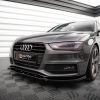 Audi A4 S-Line / S4 B8 (facelift) - Lâmina frontal V.3 | AU-A4-B8F-SLINE-FD1G | Produto Maxton Design distribuído por Unicartuning.