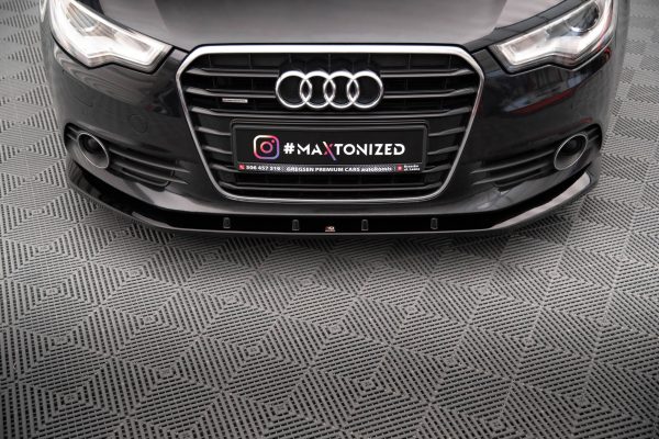 Audi A6 C7 - Lâmina frontal V.3 | AU-A6-C7-FD3G | Produto Maxton Design distribuído por Unicartuning. Audi A6 C7 - Lâmina frontal V.3 | AU-A6-C7-FD3G | Produto Maxton Design distribuído por Unicartuning.