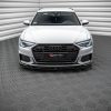Audi A6 S-Line / S6 C8 / C8 (facelift) - Lâmina frontal V.3 | AU-A6-C8-SLINE-FD1G+FD1RG | Produto Maxton Design distribuído por Unicartuning.