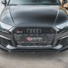 Audi RS3 8V Fl Sportback - Lâmina frontal V.3 | AU-RS3-8VF-FD3G | Produto Maxton Design distribuído por Unicartuning. Audi RS3 8V Fl Sportback - Lâmina frontal V.3 | AU-RS3-8VF-FD3G | Produto Maxton Design distribuído por Unicartuning.