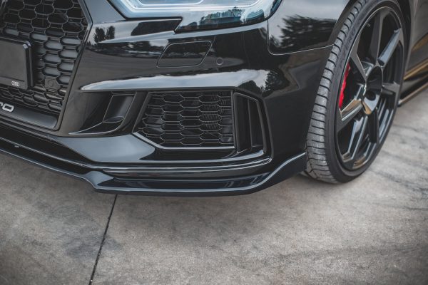 Audi RS3 8V Fl Sportback - Lâmina frontal V.3 | AU-RS3-8VF-FD3G | Produto Maxton Design distribuído por Unicartuning. Audi RS3 8V Fl Sportback - Lâmina frontal V.3 | AU-RS3-8VF-FD3G | Produto Maxton Design distribuído por Unicartuning.