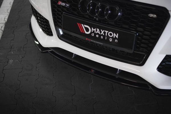 Audi RS7 C7 - Lâmina frontal V.3 | AU-RS7-1F-FD3G | Produto Maxton Design distribuído por Unicartuning. Audi RS7 C7 - Lâmina frontal V.3 | AU-RS7-1F-FD3G | Produto Maxton Design distribuído por Unicartuning.