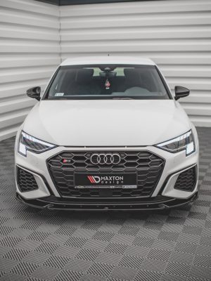 Audi S3 / A3 S-Line 8Y - Lâmina frontal V.3 | AU-A3-8Y-SLINE-FD3G | Produto Maxton Design distribuído por Unicartuning. Audi S3 / A3 S-Line 8Y - Lâmina frontal V.3 | AU-A3-8Y-SLINE-FD3G | Produto Maxton Design distribuído por Unicartuning.