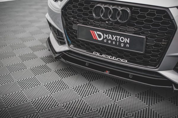 Audi S4 / A4 S-Line B9 - Lâmina frontal V.3 | AU-A4-B9-SLINE-FD3G | Produto Maxton Design distribuído por Unicartuning. Audi S4 / A4 S-Line B9 - Lâmina frontal V.3 | AU-A4-B9-SLINE-FD3G | Produto Maxton Design distribuído por Unicartuning.