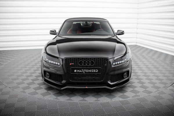 Audi S5 / A5 S-Line 8T - Lâmina frontal V.3 | AU-S5-1-FD2G | Produto Maxton Design distribuído por Unicartuning.