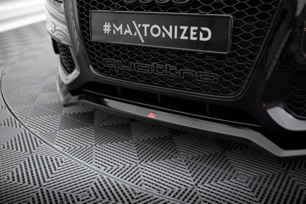 Audi S5 / A5 S-Line 8T - Lâmina frontal V.3 | AU-S5-1-FD2G | Produto Maxton Design distribuído por Unicartuning.