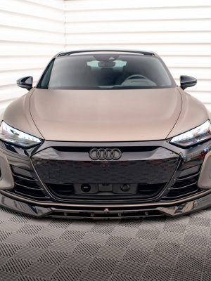 Audi E-tron GT / RS GT Mk1 - Lâmina frontal V.3 | AU-ETRON-1-RS-FD3G+FD3RG | Produto Maxton Design distribuído por Unicartuning. Audi E-tron GT / RS GT Mk1 - Lâmina frontal V.3 | AU-ETRON-1-RS-FD3G+FD3RG | Produto Maxton Design distribuído por Unicartuning.