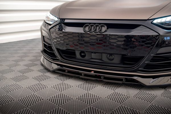 Audi E-tron GT / RS GT Mk1 - Lâmina frontal V.3 | AU-ETRON-1-RS-FD3G+FD3RG | Produto Maxton Design distribuído por Unicartuning. Audi E-tron GT / RS GT Mk1 - Lâmina frontal V.3 | AU-ETRON-1-RS-FD3G+FD3RG | Produto Maxton Design distribuído por Unicartuning.