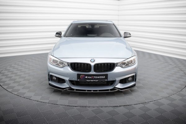 BMW 4 Coupé / Gran Coupé / Cabrio Pack M F32 / F36 / F33 - Lâmina frontal V.3 | BM-4-F32-MPACK-FD3G | Produto Maxton Design distribuído por Unicartuning. BMW 4 Coupé / Gran Coupé / Cabrio Pack M F32 / F36 / F33 - Lâmina frontal V.3 | BM-4-F32-MPACK-FD3G | Produto Maxton Design distribuído por Unicartuning.