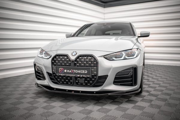 BMW 4 Gran Coupé Pack M G26 - Lâmina frontal V.3 | BM-4-G26-MPACK-GC-FD3G | Produto Maxton Design distribuído por Unicartuning. BMW 4 Gran Coupé Pack M G26 - Lâmina frontal V.3 | BM-4-G26-MPACK-GC-FD3G | Produto Maxton Design distribuído por Unicartuning.