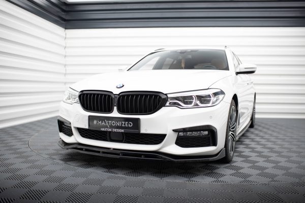 BMW M550i / M550d Sedan G30 - Lâmina frontal V.3 | BM-5-G30-MPACK-FD3G+FD3RG | Produto Maxton Design distribuído por Unicartuning. BMW M550i / M550d Sedan G30 - Lâmina frontal V.3 | BM-5-G30-MPACK-FD3G+FD3RG | Produto Maxton Design distribuído por Unicartuning.