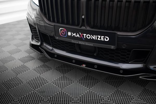 BMW 7 Pack M G11 / G12 (facelift) - Lâmina frontal V.3 | BM-7-11F-MPACK-FD3G | Produto Maxton Design distribuído por Unicartuning.