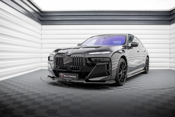 BMW 7 Pack M / M760e / I7 Pack M / 7 Standard G70 - Lâmina frontal V.3 | BM-7-G70-MPACK-FD3G | Produto Maxton Design distribuído por Unicartuning. BMW 7 Pack M / M760e / I7 Pack M / 7 Standard G70 - Lâmina frontal V.3 | BM-7-G70-MPACK-FD3G | Produto Maxton Design distribuído por Unicartuning.