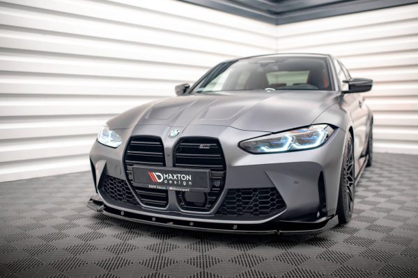 Csl LookBMW M4 G82 - Lâmina frontal V.3 | BM-4-G82-M-FD3G | Produto Maxton Design distribuído por Unicartuning.