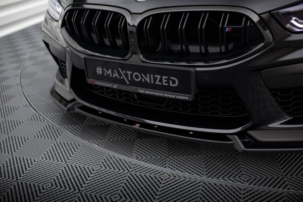 BMW M8 Gran Coupé F93 / Coupé F92 - Lâmina frontal V.3 | BM-M8-G16-FD3G | Produto Maxton Design distribuído por Unicartuning. BMW M8 Gran Coupé F93 / Coupé F92 - Lâmina frontal V.3 | BM-M8-G16-FD3G | Produto Maxton Design distribuído por Unicartuning.