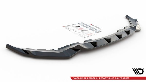 BMW X7 Pack M G07 - Lâmina frontal V.3 | BM-X7-07-M-FD3G | Produto Maxton Design distribuído por Unicartuning.