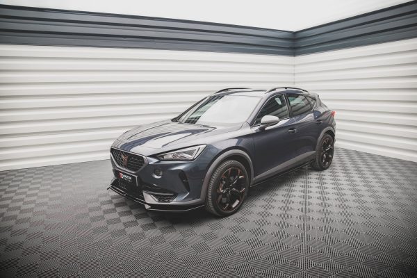 Cupra Formentor Mk1 - Lâmina frontal V.3 | CU-FO-1-FD3G | Produto Maxton Design distribuído por Unicartuning.