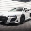 Audi R8 Mk2 (facelift) - Lâmina frontal V.3 + Splitters | AU-R8-2F-FD4G+FD4RG+FSF | Produto Maxton Design distribuído por Unicartuning.