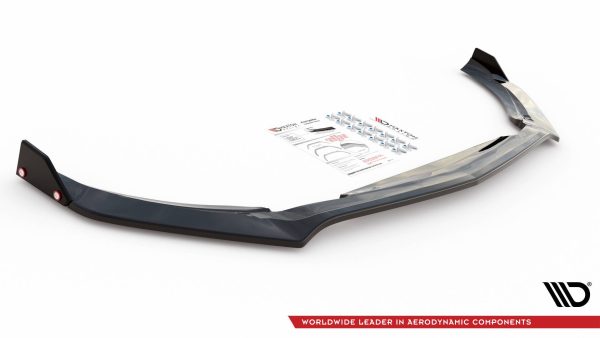 Mercedes-AMG A45 S Aero Pack W177 - Lâmina frontal V.3 + Splitters | ME-A-177-45-FD3G+FSF | Produto Maxton Design distribuído por Unicartuning. Mercedes-AMG A45 S Aero Pack W177 - Lâmina frontal V.3 + Splitters | ME-A-177-45-FD3G+FSF | Produto Maxton Design distribuído por Unicartuning.
