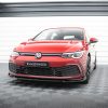 Volkswagen Golf GTI / GTE / Gtd / R-line Mk8 - Lâmina frontal V.3 + Splitters | VW-GO-8-GTI-FD3G+FSF | Produto Maxton Design distribuído por Unicartuning.