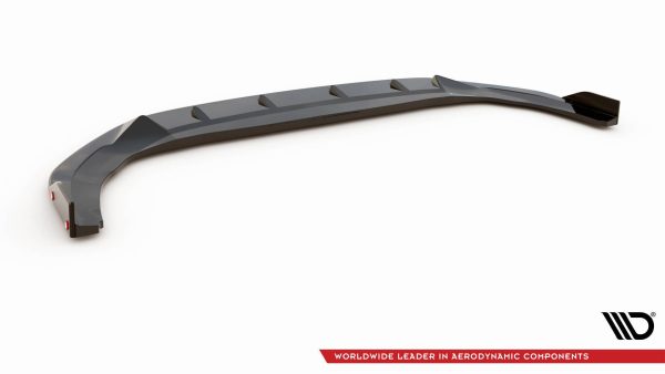 Volkswagen Golf GTI / GTE / Gtd / R-line Mk8 - Lâmina frontal V.3 + Splitters | VW-GO-8-GTI-FD3G+FSF | Produto Maxton Design distribuído por Unicartuning.