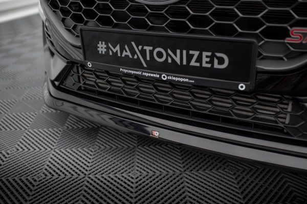 Ford Fiesta ST / ST-line Mk8 (facelift) - Lâmina frontal V.3 | FO-FI-8F-ST-FD3G | Produto Maxton Design distribuído por Unicartuning. Ford Fiesta ST / ST-line Mk8 (facelift) - Lâmina frontal V.3 | FO-FI-8F-ST-FD3G | Produto Maxton Design distribuído por Unicartuning.