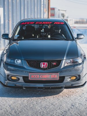 Honda Accord VII Type-S - Lâmina frontal V.3 | HO-AC-7-TYPE-S-FD3G | Produto Maxton Design distribuído por Unicartuning.