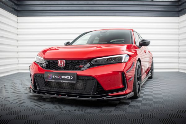 Honda Civic Type-R Mk 11 - Lâmina frontal V.3 | HO-CI-11-TYPE-R-FD3G | Produto Maxton Design distribuído por Unicartuning. Honda Civic Type-R Mk 11 - Lâmina frontal V.3 | HO-CI-11-TYPE-R-FD3G | Produto Maxton Design distribuído por Unicartuning.