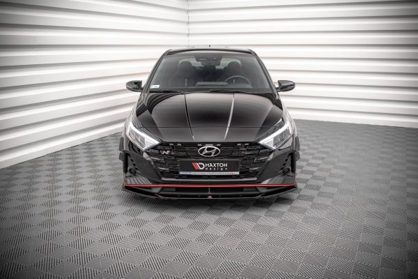 Hyundai I20 N Mk3 - Lâmina frontal V.3 | HY-I20-3-N-FD3G | Produto Maxton Design distribuído por Unicartuning.