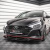 Hyundai I20 N Mk3 - Lâmina frontal V.3 | HY-I20-3-N-FD3G | Produto Maxton Design distribuído por Unicartuning.