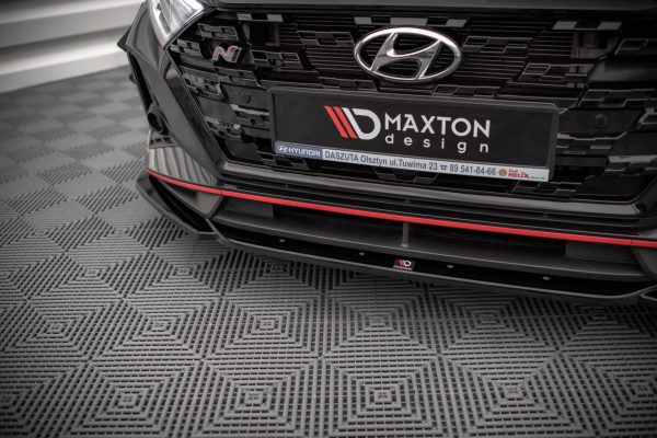 Hyundai I20 N Mk3 - Lâmina frontal V.3 | HY-I20-3-N-FD3G | Produto Maxton Design distribuído por Unicartuning.