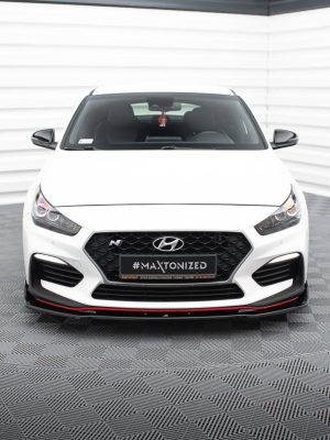 Hyundai I30 N Mk3 Hatchback/ Fastback - Lâmina frontal V.3 | HY-I30-3-N-FD3G | Produto Maxton Design distribuído por Unicartuning.