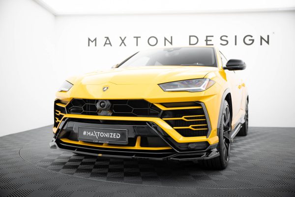 Lamborghini Urus Mk1 - Lâmina frontal V.3 | LA-UR-1-FD3G+FD3RG+BRG | Produto Maxton Design distribuído por Unicartuning. Lamborghini Urus Mk1 - Lâmina frontal V.3 | LA-UR-1-FD3G+FD3RG+BRG | Produto Maxton Design distribuído por Unicartuning.