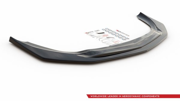 Mercedes-Benz A35 AMG Hatchback W177 - Lâmina frontal V.3 | ME-A-177-35-FD3G | Produto Maxton Design distribuído por Unicartuning.
