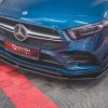 Mercedes-Benz A35 AMG Hatchback W177 - Lâmina frontal V.3 | ME-A-177-35-FD3G | Produto Maxton Design distribuído por Unicartuning.