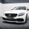 Mercedes-AMG C63 Sedan / Estate W205 / S205 - Lâmina frontal V.3 | ME-C-205-63-FD2G | Produto Maxton Design distribuído por Unicartuning.