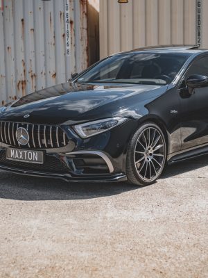 Mercedes-Benz Cls AMG-line C257 - Lâmina frontal V.3 | ME-CLS-257-AMGLINE-FD3G | Produto Maxton Design distribuído por Unicartuning.